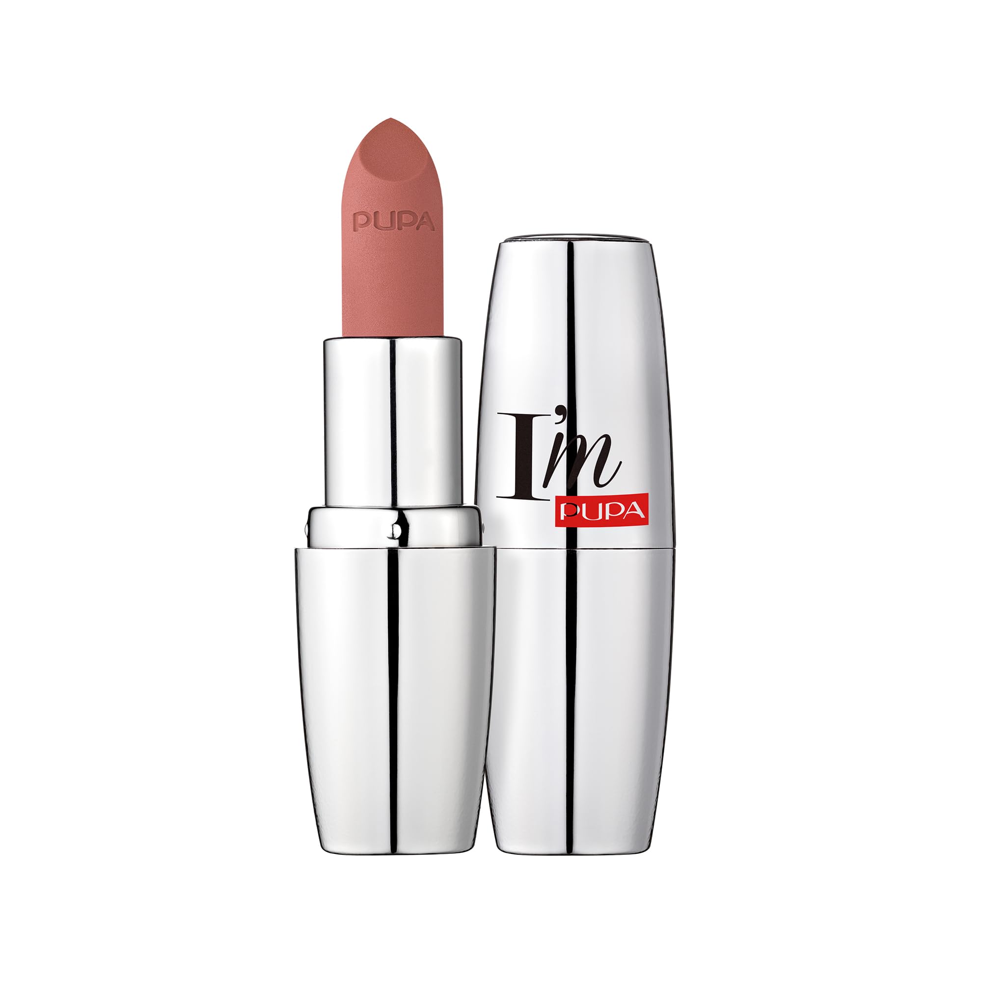 PUPA Milano I Am Matt Pure Colour Lipstick - 014 Peachy Nude For Women 0.123 oz Lipstick
