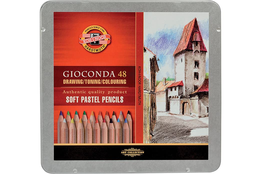 Photo 1 of KOH-I-NOOR Artist's Soft Pastel Pencil Set (Set of 48)