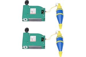 2Pcs Magnetic Wire Hammer, 5M Magnetic Plumb Rite Setter Leveling Test Device Measure Tool