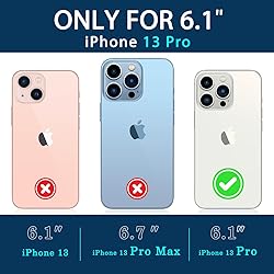 Petocase for iPhone 13 Pro Wallet Case,Card Holder