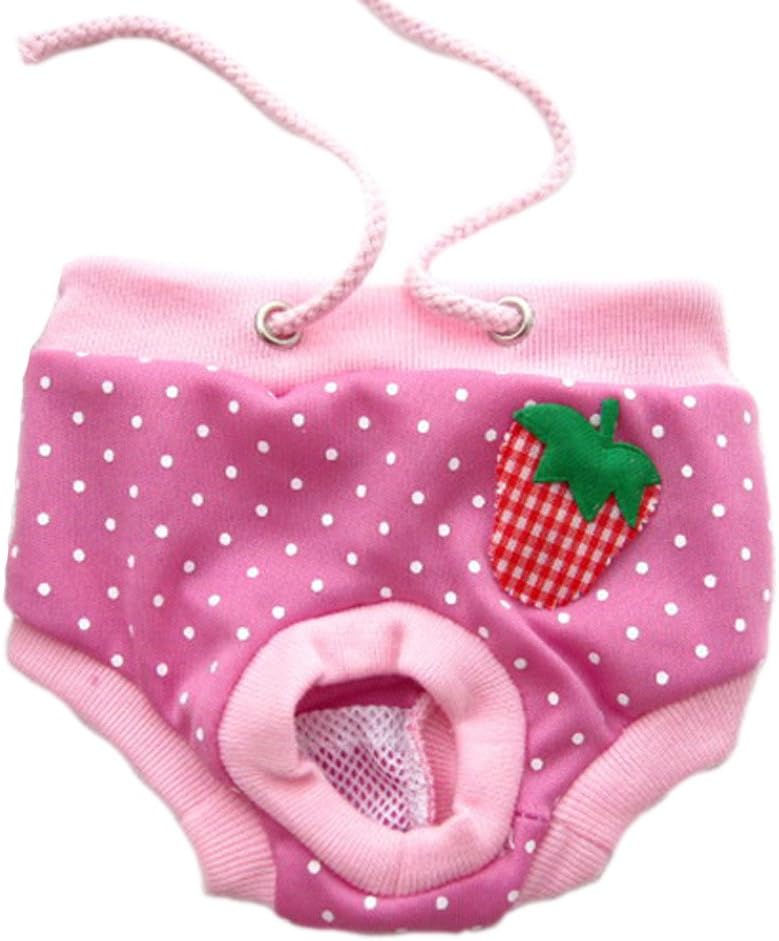 Yodosun Pet Diaper Underwear Dog Physiological Pants Keeper Female Pink