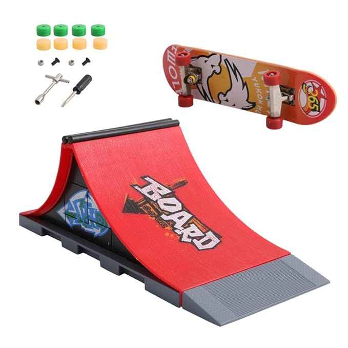 Mini finger skateboard and ramp accessories set Clearance