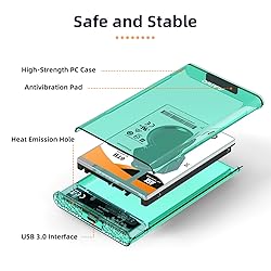 MAIWO External Hard Drive Enclosure for 7mm 9.5mm