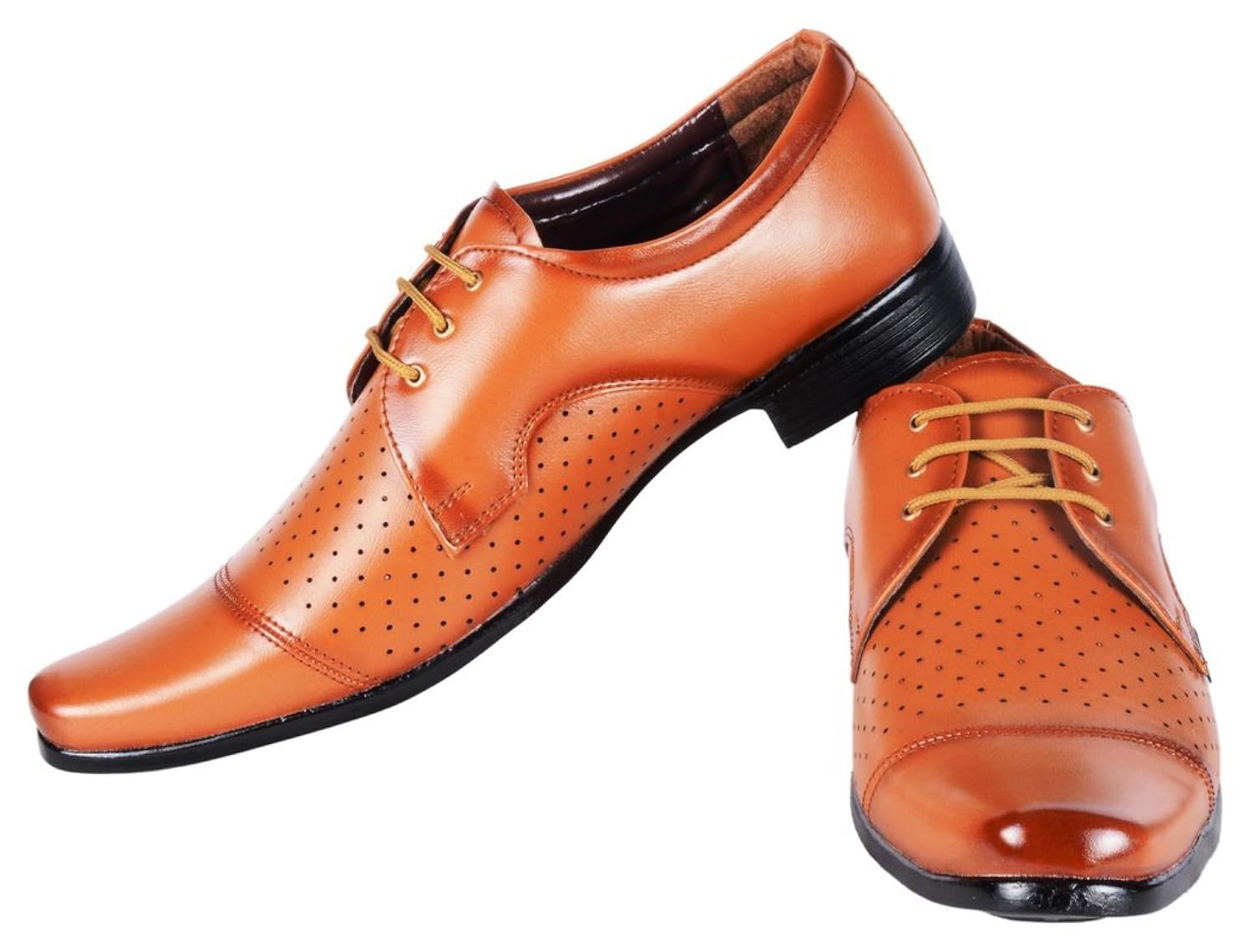 anshul fashion men's synthetic formal shoes