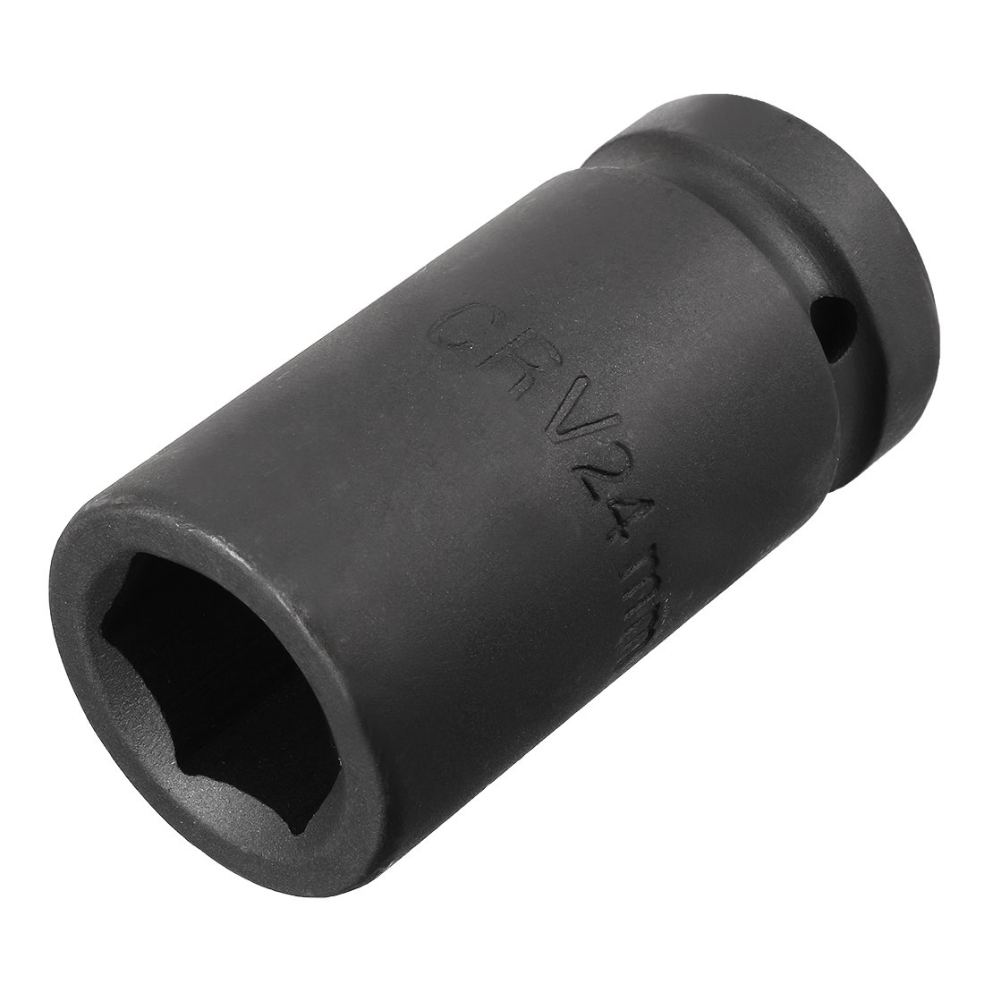 Sourcingmap 3/4-Inch Drive by 24mm Deep Impact Socket, 6-Point, Cr-V, Metric