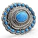HUABOLA CALYN Western buckle for Men Blue stone belt buckl