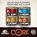 Wellness CORE 95% Natural Wet Grain Free Canned Dog Food, Beef & Carrots, 6-Ounce Can (Pack of 24)