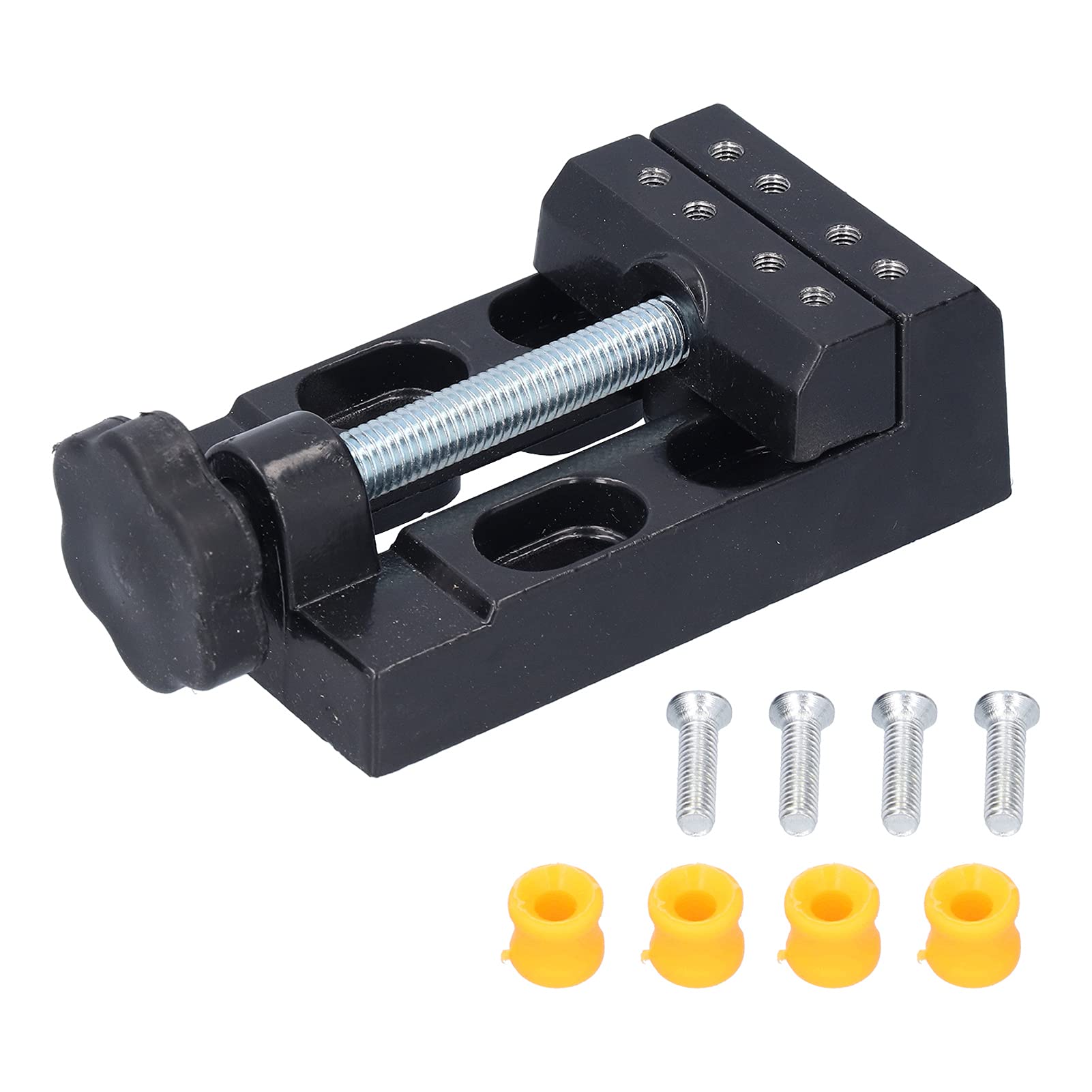 Mini Table Vice Handheld Good Fixing Effect Free Installation Drill Press Vise