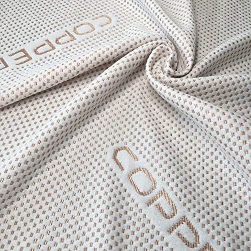 Amazon Com Pause Sleep Copper Mattress Protector King Home Kitchen