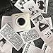 Teepao Self-Adhesive Thermal Paper Rolls 57 x 30mm - Sticker Thermal Paper for Paperang Mini Photo Printer - 3 Thermal Paper - for Fun, Study, Work - Small Size, for Mini Printer