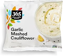 365 By Whole Foods Market, Mashed Cauliflower, Garlic, 12 Ounce
