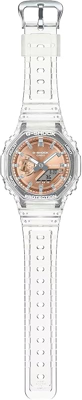 G-Shock - Reloj Blanco multifunción para Hombre, Moderno, cód. GA-2100BM-7A5ER