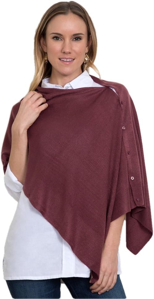 Simply Noelle Fall Bordeaux Wrap