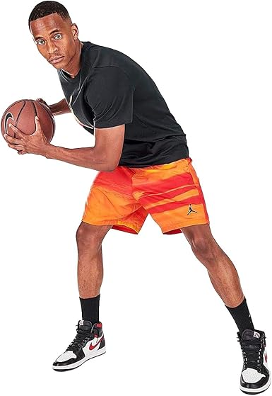 jordan all over print shorts