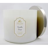 Bath &amp; Body Works White Barn 3-Wick Candle in VANILLA BEAN