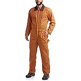 Bass Creek Outfitters Mens Coveralls - Water Resistant Long Sleeve Work Wear Jump Suit Insulated Coveralls for Men