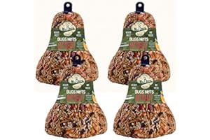 4-Pack of Mr. Bird Bugs, Nuts, Fruit Wild Bird Seed Bell 12.5 oz.
