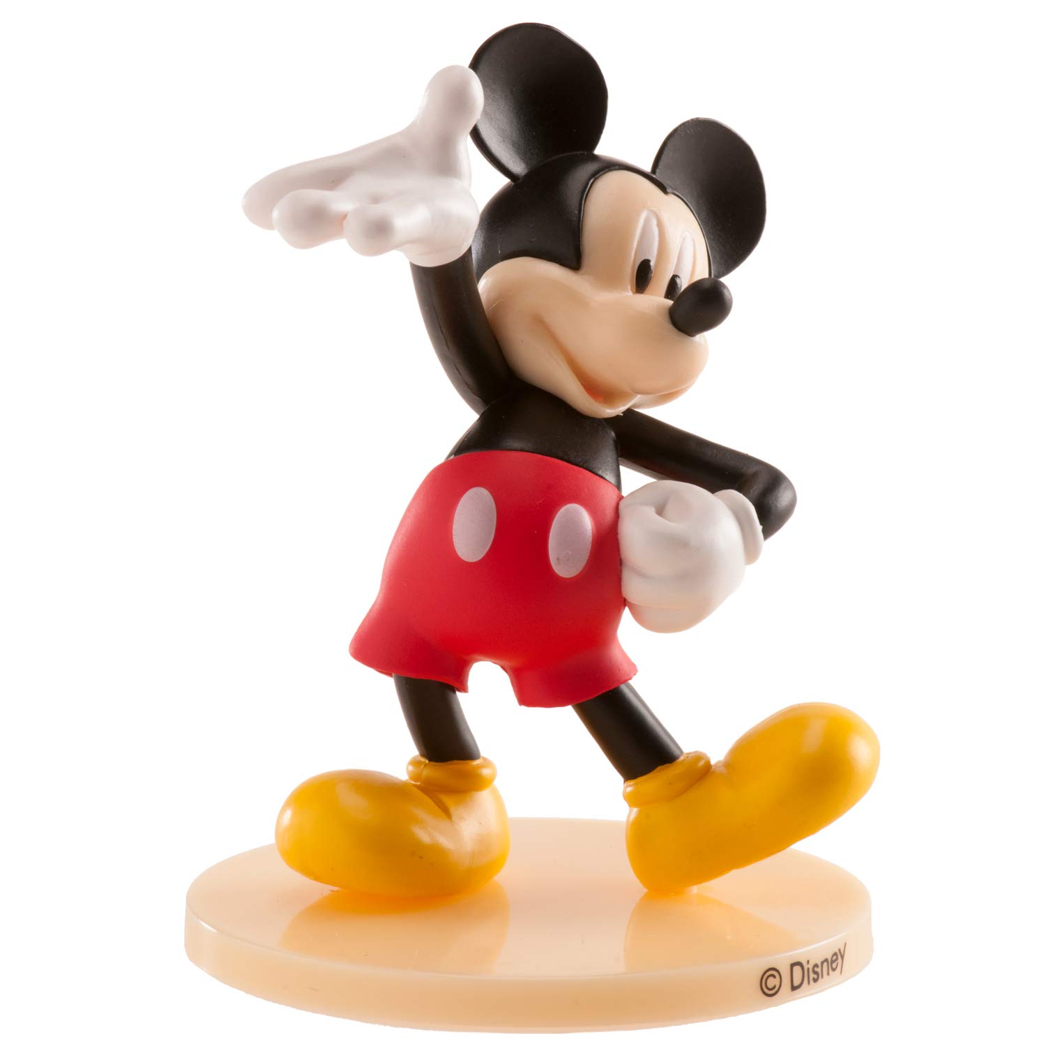 Dekora - Cake Topper with PVC Mickey Mouse Figure For Cake Decoration multicoloured 347173