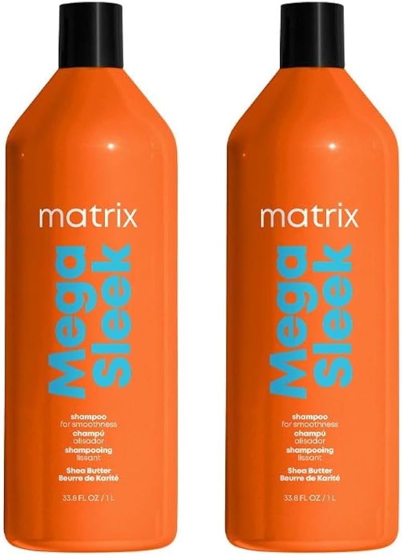 Matrix DUO Total Results Mega Sleek Shampoo 1000ml & Mega Sleek Conditioner