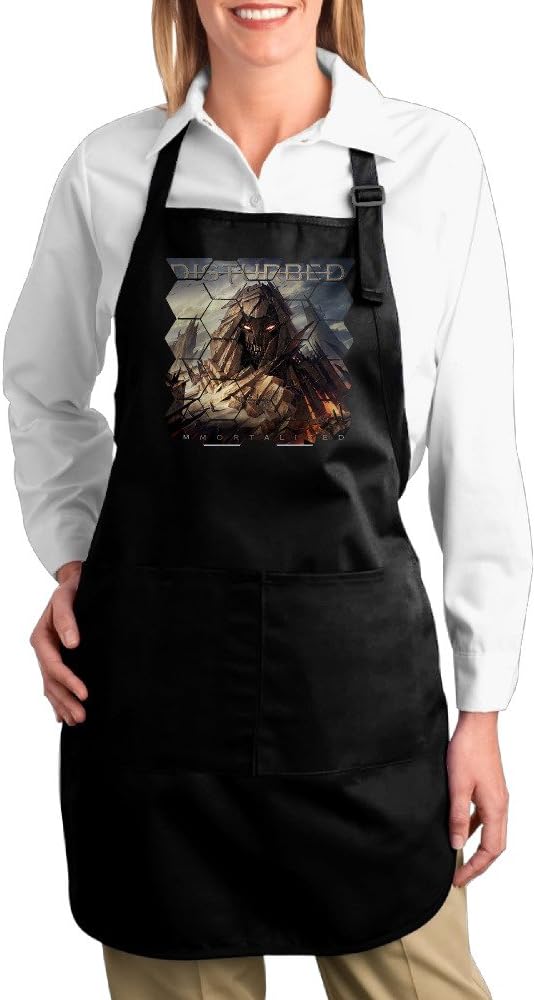 Disturbed Immortalized Poster Pocket Cooking Apron