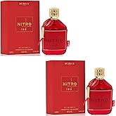 Dumont Nitro Red Pack of 2 Eau de Parfum Set, 3.45 fl oz Each, 2 Set Nitro Red