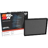 K&amp;N LIFETIME Cabin Air Filter: Washable, Clean Air for your Cabin, VF2080 | Compatible with Select 2018-2026 Toyota/Lexus: 4Runner, Land Cruiser, Sequoia, Tundra, Tacoma, GX550, LS500, LX600