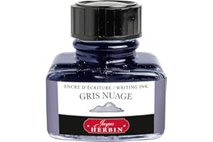 JACQUES HERBIN J. Herbin Fountain Pen Ink - 30 ml Bottled - Gris Nuage