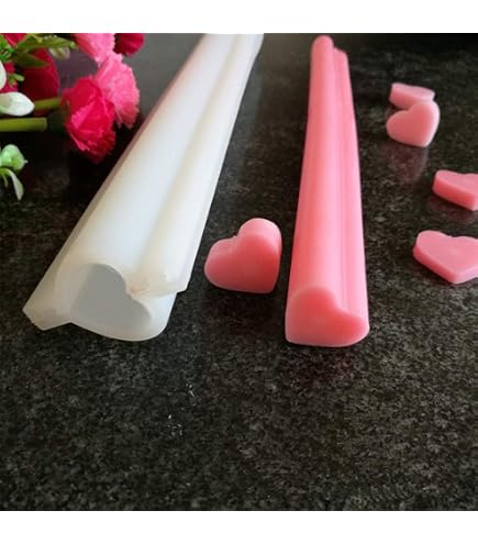 Moule En Silicone Pour Savon En Forme De Tube Feuille D'Érable - 32 Cm De Long - DIY Savon Artisanal - 5