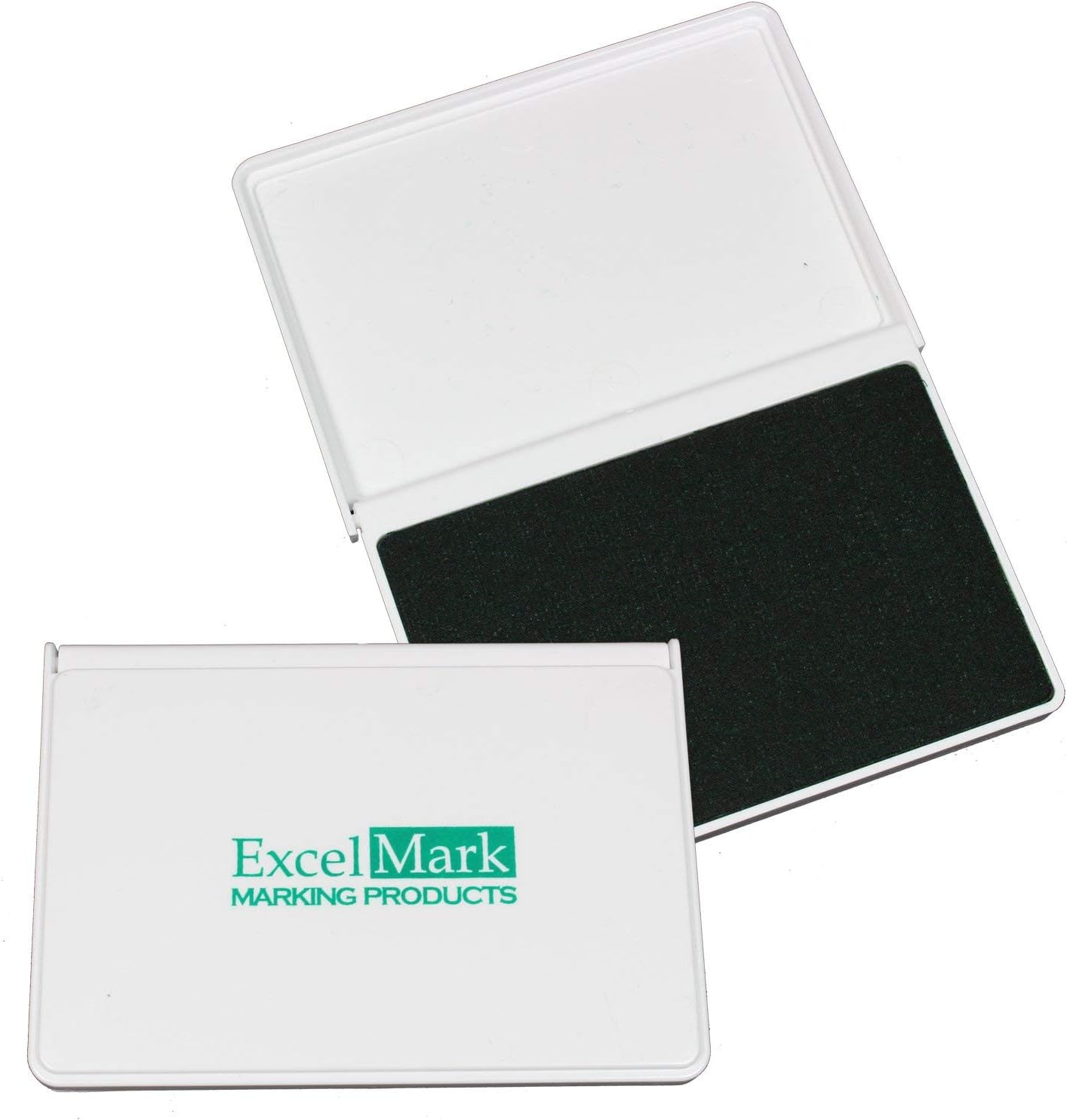 ExcelMark Ink Pad for Rubber Stamps 2-1/8" by 3-1/4" - Green