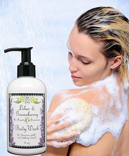 BELLA DES NATURAL BEAUTY Lilac and Gooseberry Scented Body Wash