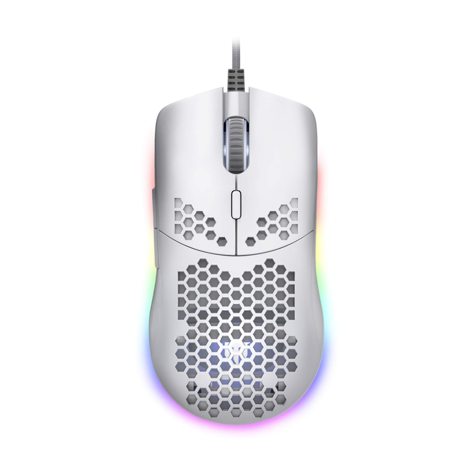 TECWARE EXO Elite (Matte-White) PIXART 3389 69g RGB Pro Grade Gaming Mouse