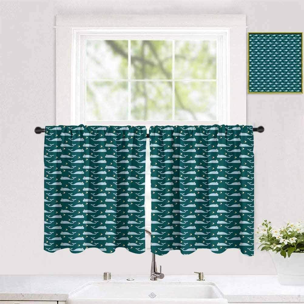 Cortinas estampadas de 140 x 160 cm de ancho para cortinas de hogar