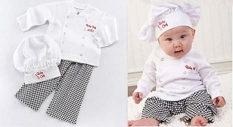 baby girl chef outfit