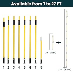 Dremmt 27 FT Pole Saws for Tree Trimming, [Ultra