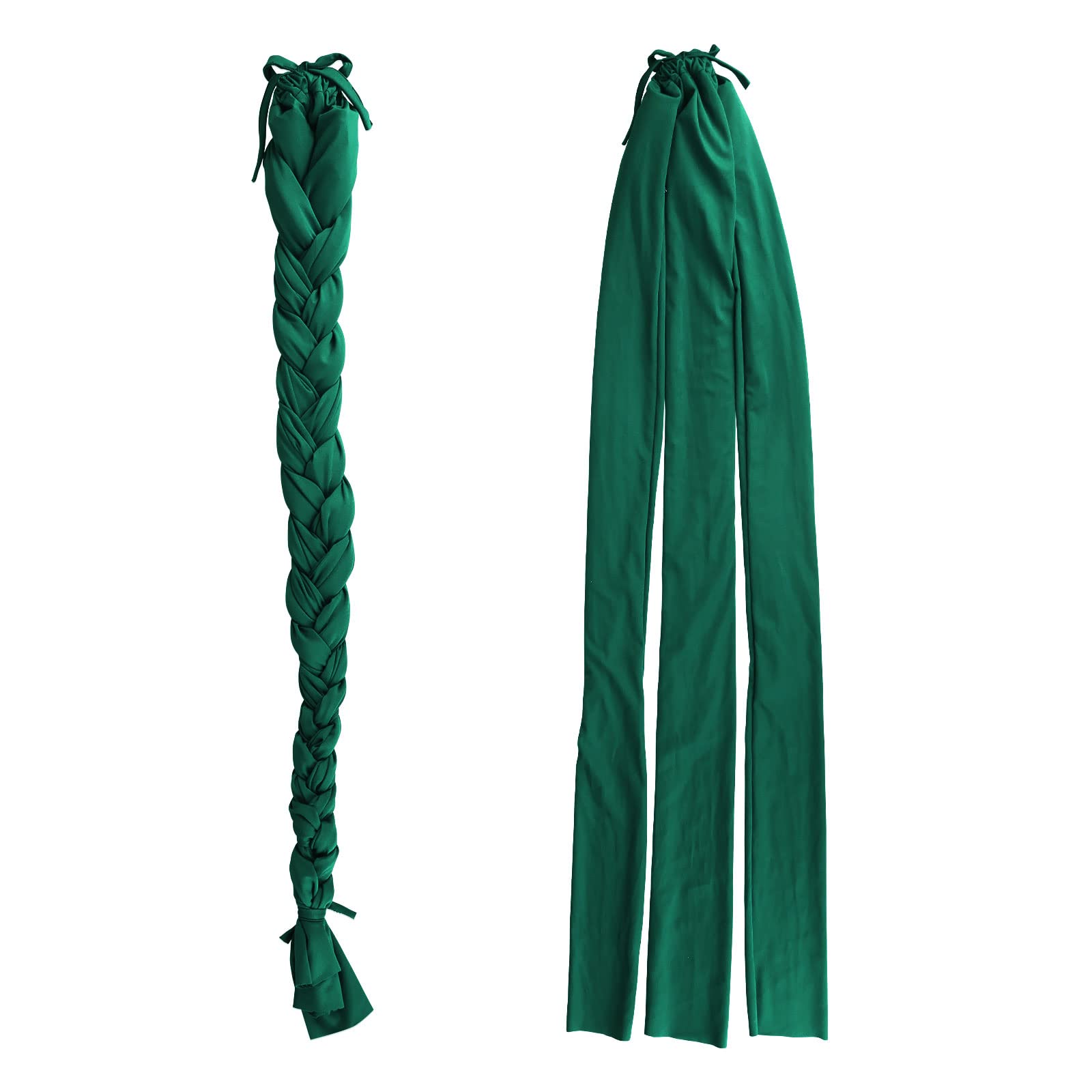 Harrison Howard 3 Tube Stretchy Fabrics Adjustable Closure Lightweight Horse Tail Bag for Horses Braid-in Tail Bag