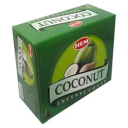 Coconut Incense Cones And Cone Incense Burner