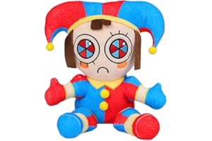 Hannahcos The Amazing Digital Circus Plush,Cute Jax Pomni Kinger Zooble Bubbles Caine Stuffed Plushie Christmas Birthday Gifts for Kids TeensToys