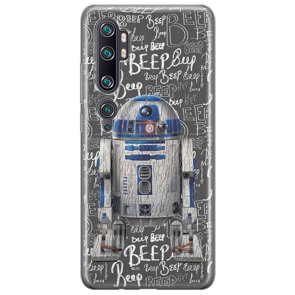 ERT GROUP mobile phone case for Xiaomi MI NOTE 10 / MI NOTE 10 PRO original and officially Licensed Star Wars pattern R2D2 004 optimally adapted to the shape of the mobile phone, case made of TPU
