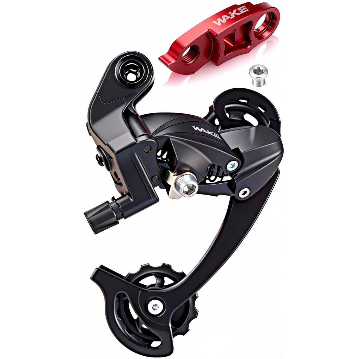 CYSKY Bike Rear Derailleur 6/7/8/9/10/11 Speed with Tail Hook Match Max to 50T Flywheel, Direct Mount for MTB Road Bicycle