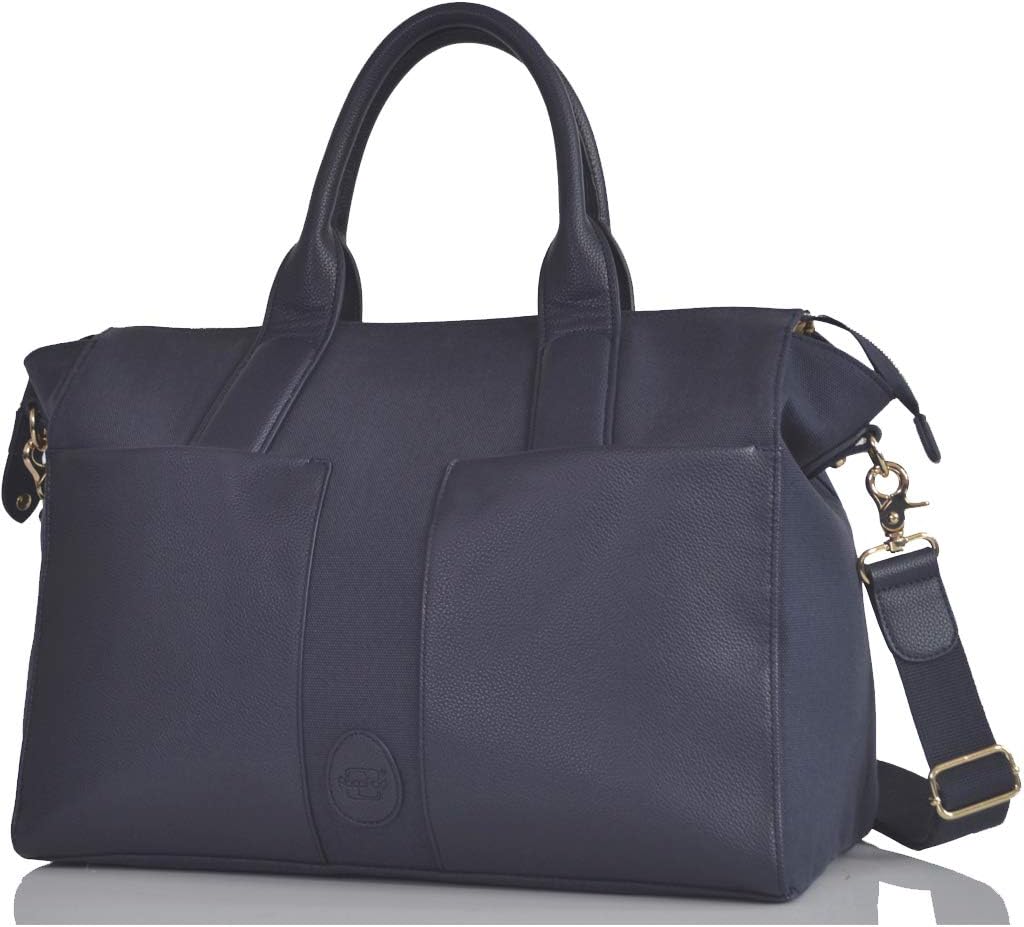 PacaPod Croyde Navy Designer Baby Diaper Bag - 4 in 1 Organising System