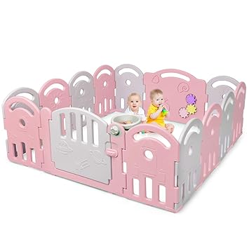 costzon baby playpen 14 panel