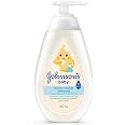 Sabonete Líquido Johnson's Baby Recém-Nascidos, 200ml | Testado por Oftalmologistas, Fórmula Suave, Não Arde os Olhos