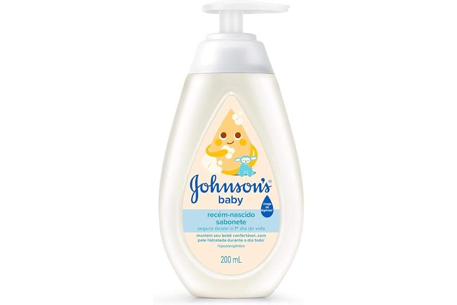 Johnson's Baby Sabonete Líquido Recém Nascido, 200ml