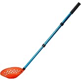 33.4" Adjustable Ice Fishing Skimmer Scoop with Long Handle | Portable Winter Ice Fishing Scooper, Ice Fishing Gear for Scooping Out Ice While Fishing