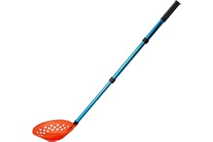 Sfcddtlg Adjustable Ice Scoop - 33.4 Inch Winter Fishing Scooper - Blue
