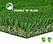 MTBRO Artificial Grass, 5ft X 13ft Fake Grass for Patio, Outdoor Fake Grass for Dogs, Professional Artificial Turf Grass and Artificial Pet Grass