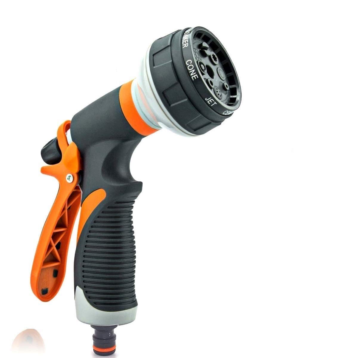 Adornlife Garden Hose Nozzle,Water Hose Nozzle Heavy Duty High Pressure Garden Sprayer for Car Wash, Cleaning, Watering Lawn and Garden and Showering Pets