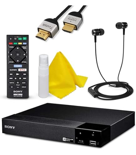 Amazon.com: SONY BDP-S3700 Blu Ray Disc Player with WiFi + 6