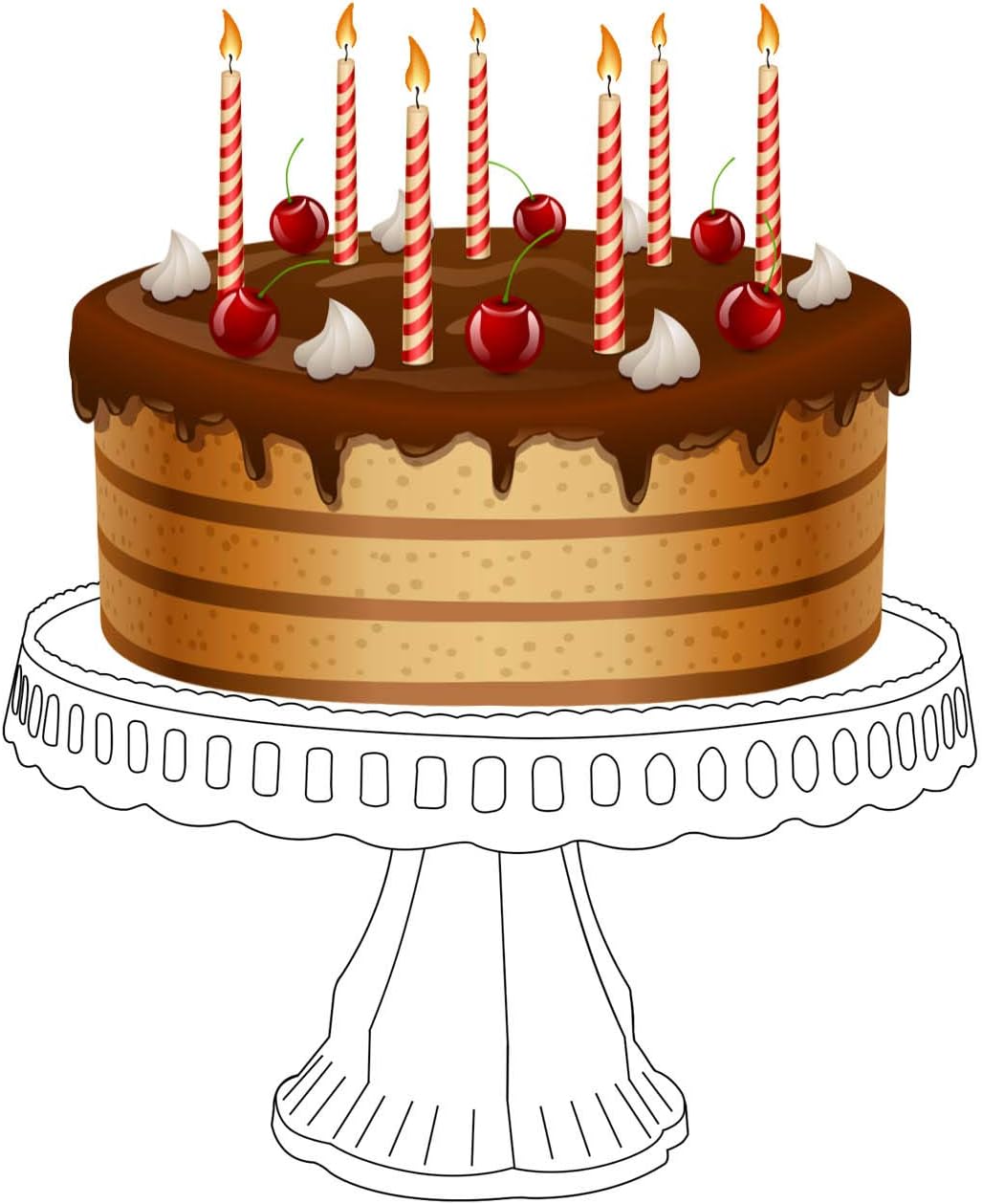 Plastique Blanc Traditionnel Desserts Gateau Plaque Support De Presentation Vaisselle Et Arts De La Table Vaisselle Et Plats De Service gd In