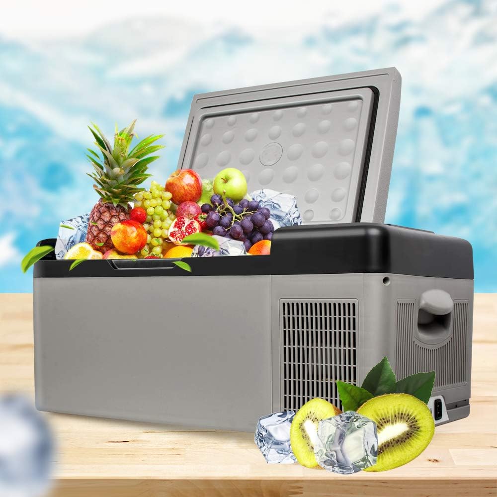 12 24v Dc Portable Refrigerator With App Temperature Control Function16 Quart 15 Liter Mini Fridge Freezer For Driving Car Boat Truck Vehicle Outdoor Rv Fishing Travel Electrical Appliances Interior Accessories Wellbeam Com